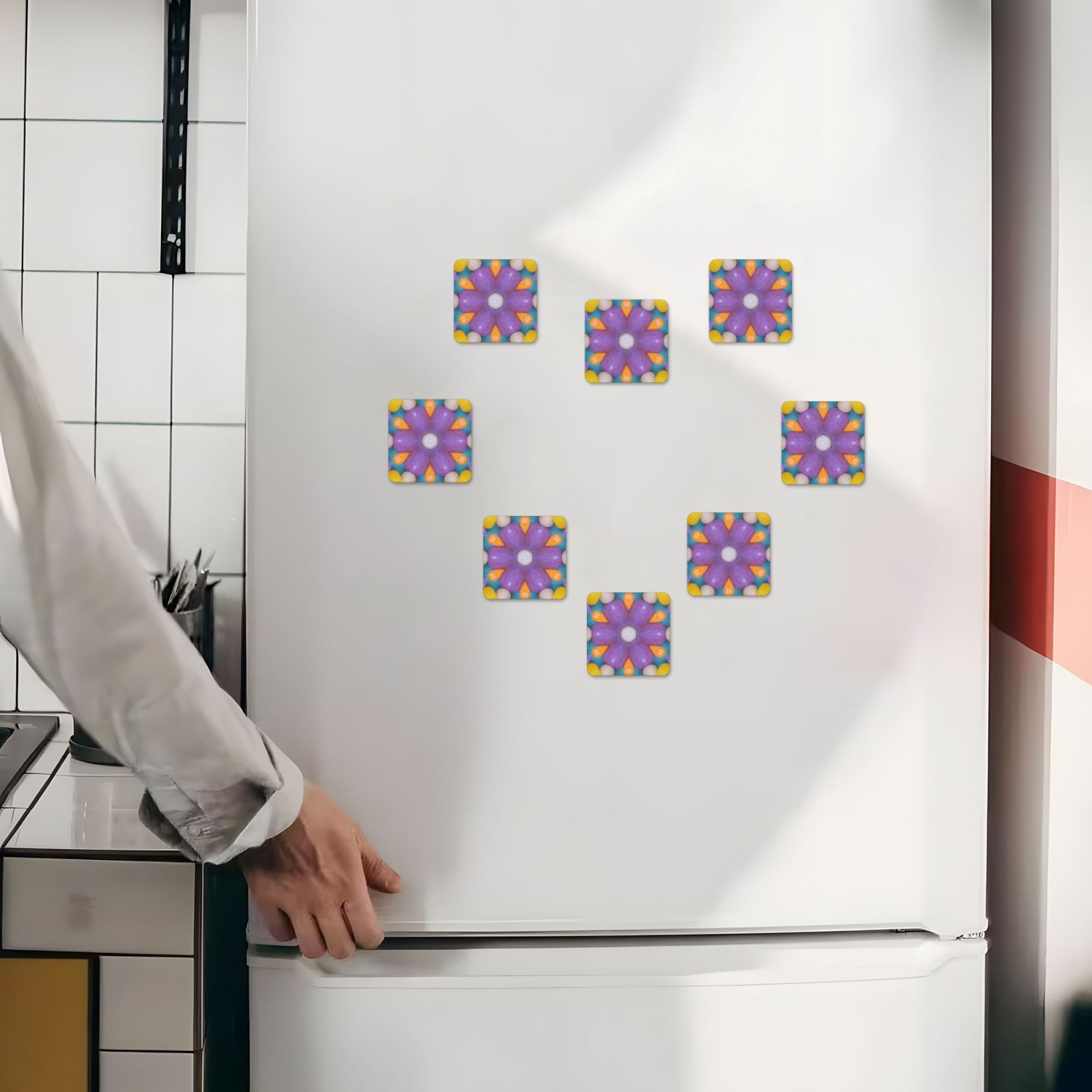 Acrylic refrigerator magnets