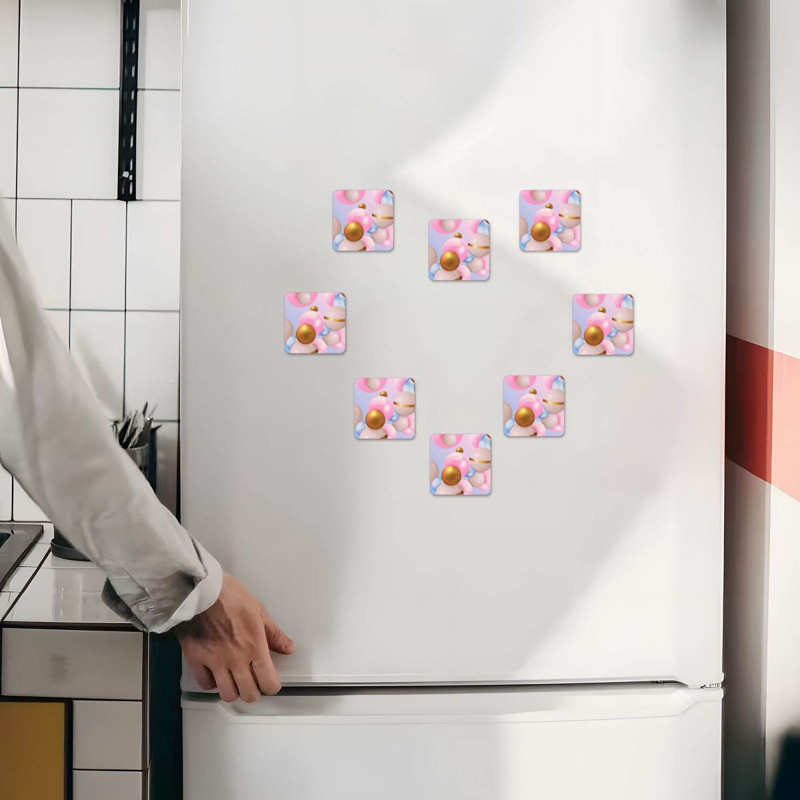 Acrylic refrigerator magnets