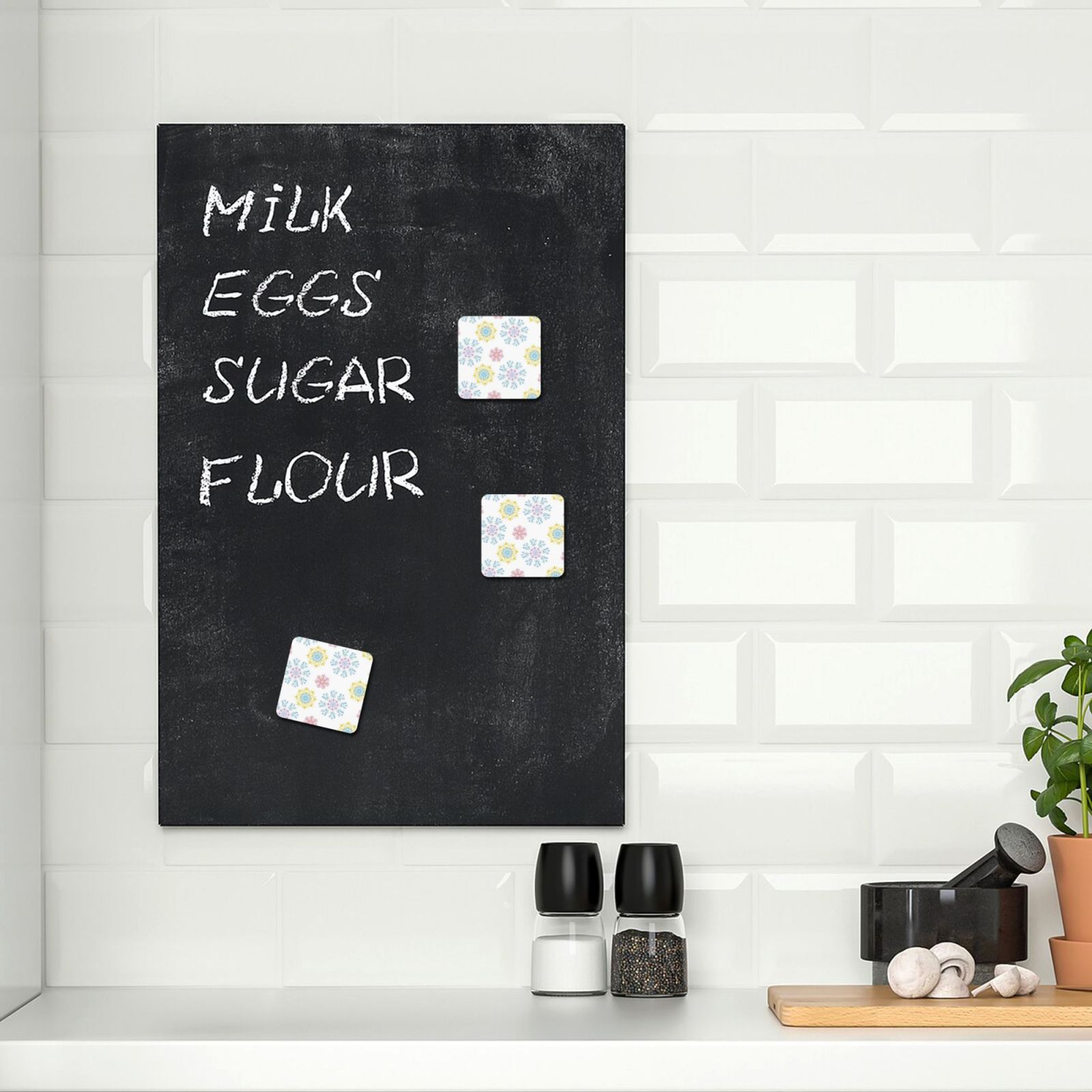 Acrylic refrigerator magnets