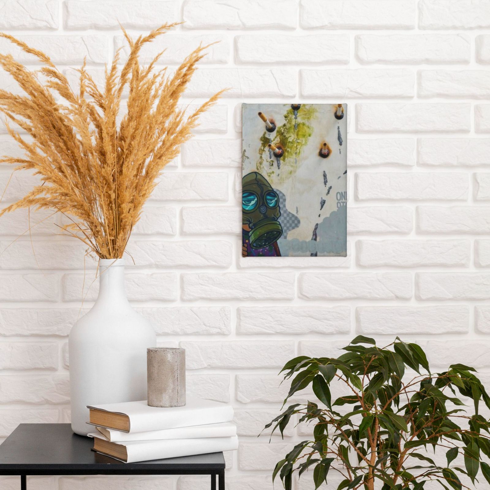 Frameless canvas decorative painting, 20×30 cm