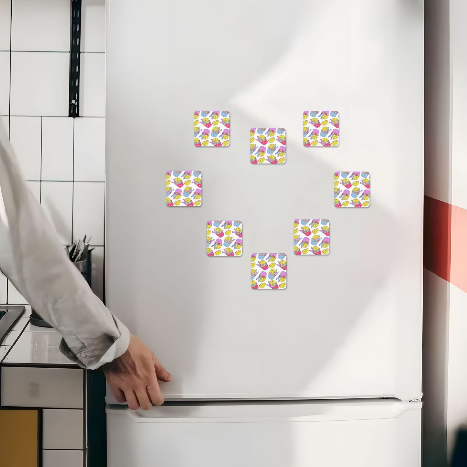 Acrylic refrigerator magnets