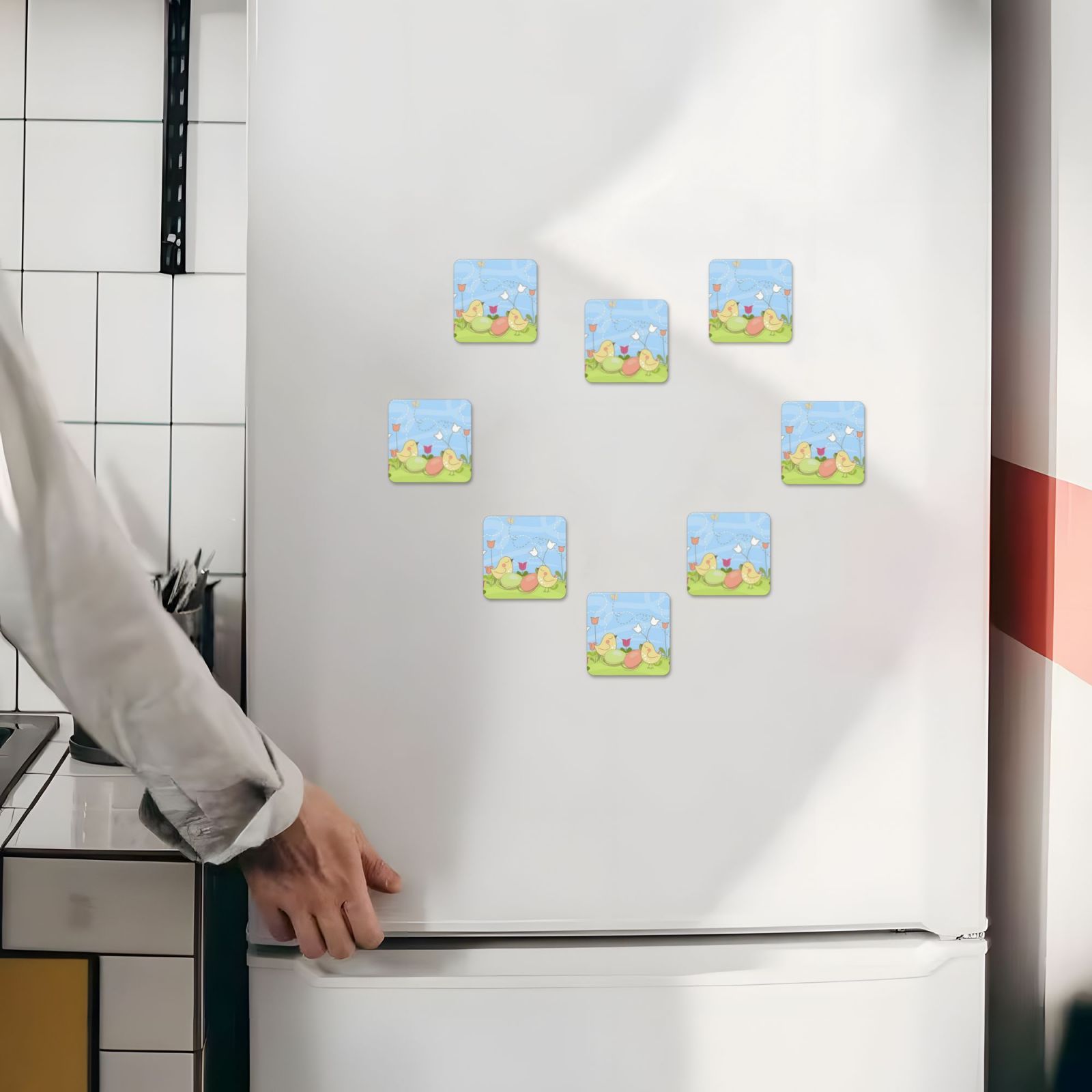Acrylic refrigerator magnets