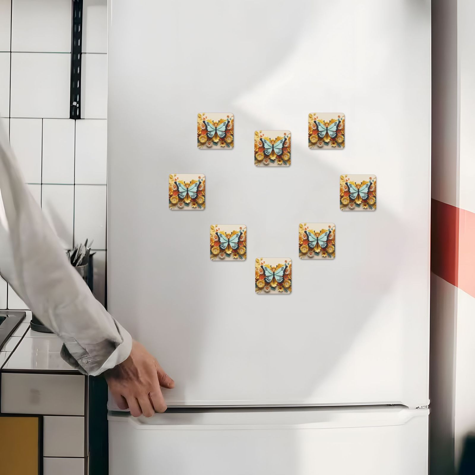 Acrylic refrigerator magnets