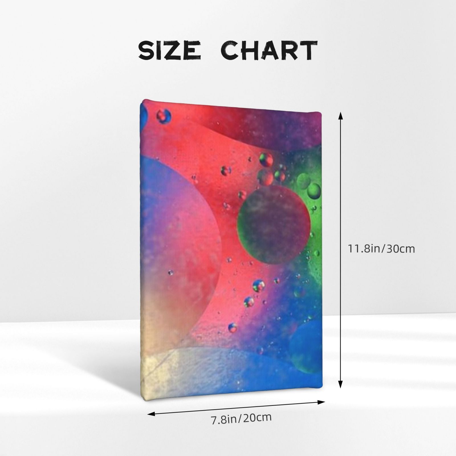 Frameless canvas decorative painting, 20×30 cm