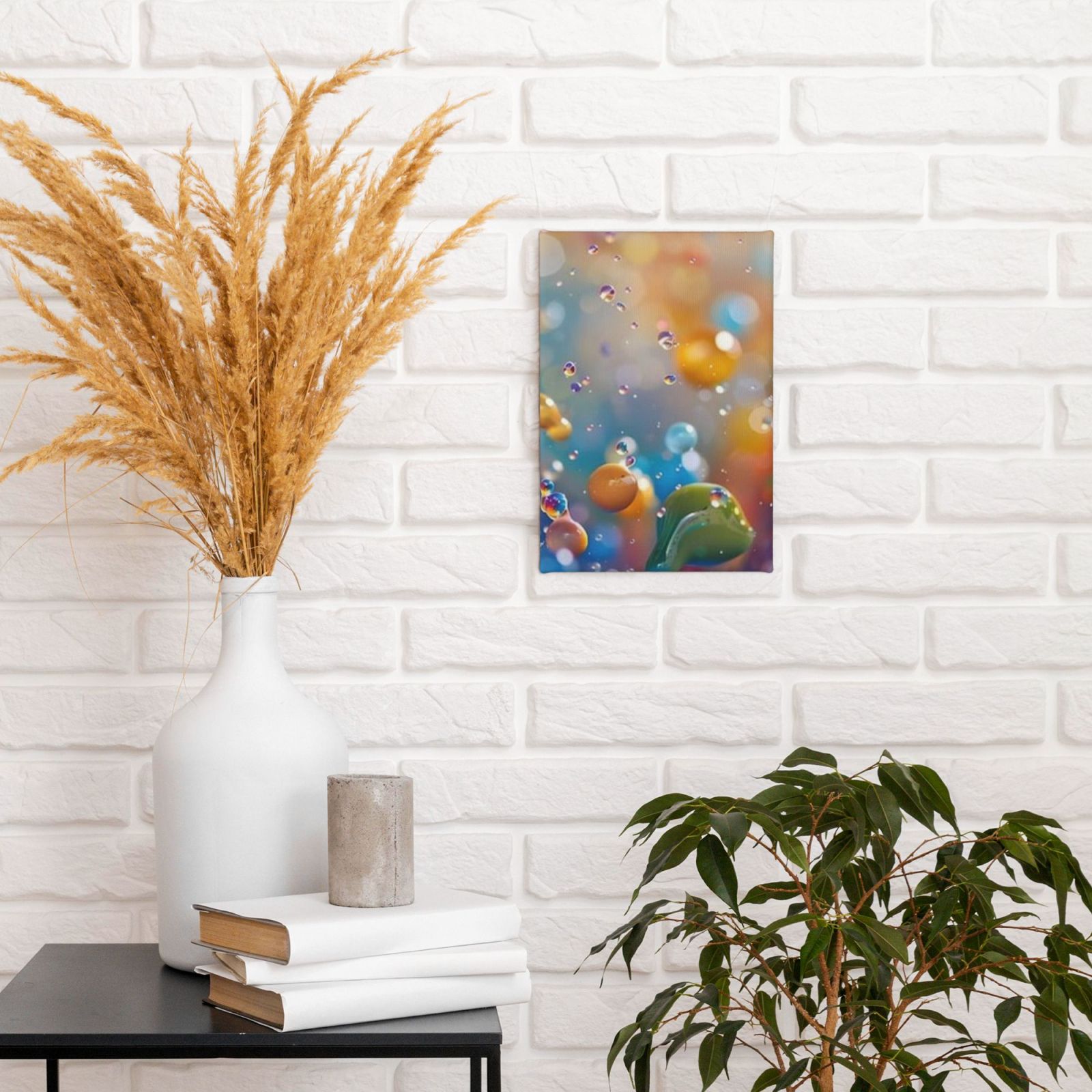 Frameless canvas decorative painting, 20×30 cm