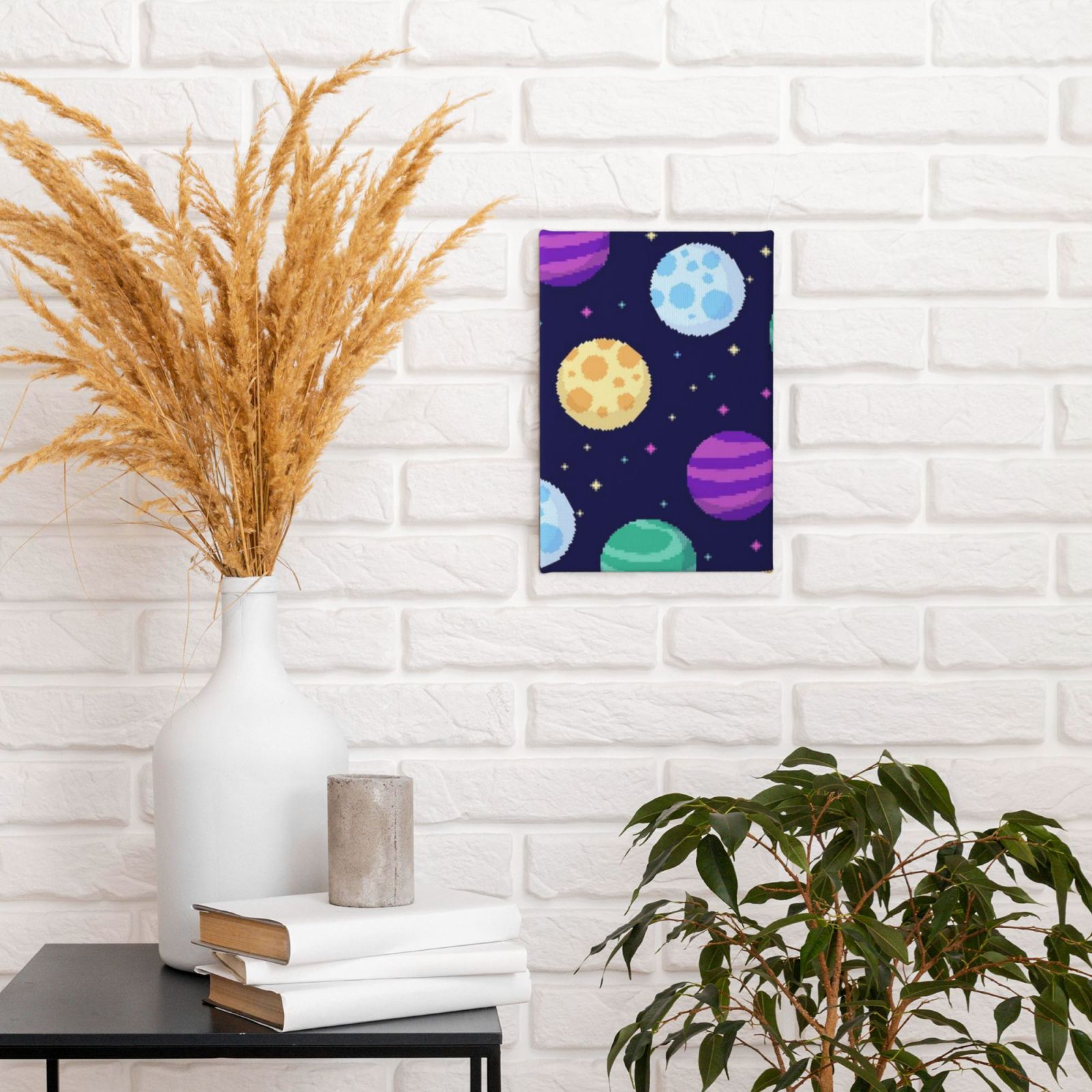 Frameless canvas decorative painting, 20×30 cm