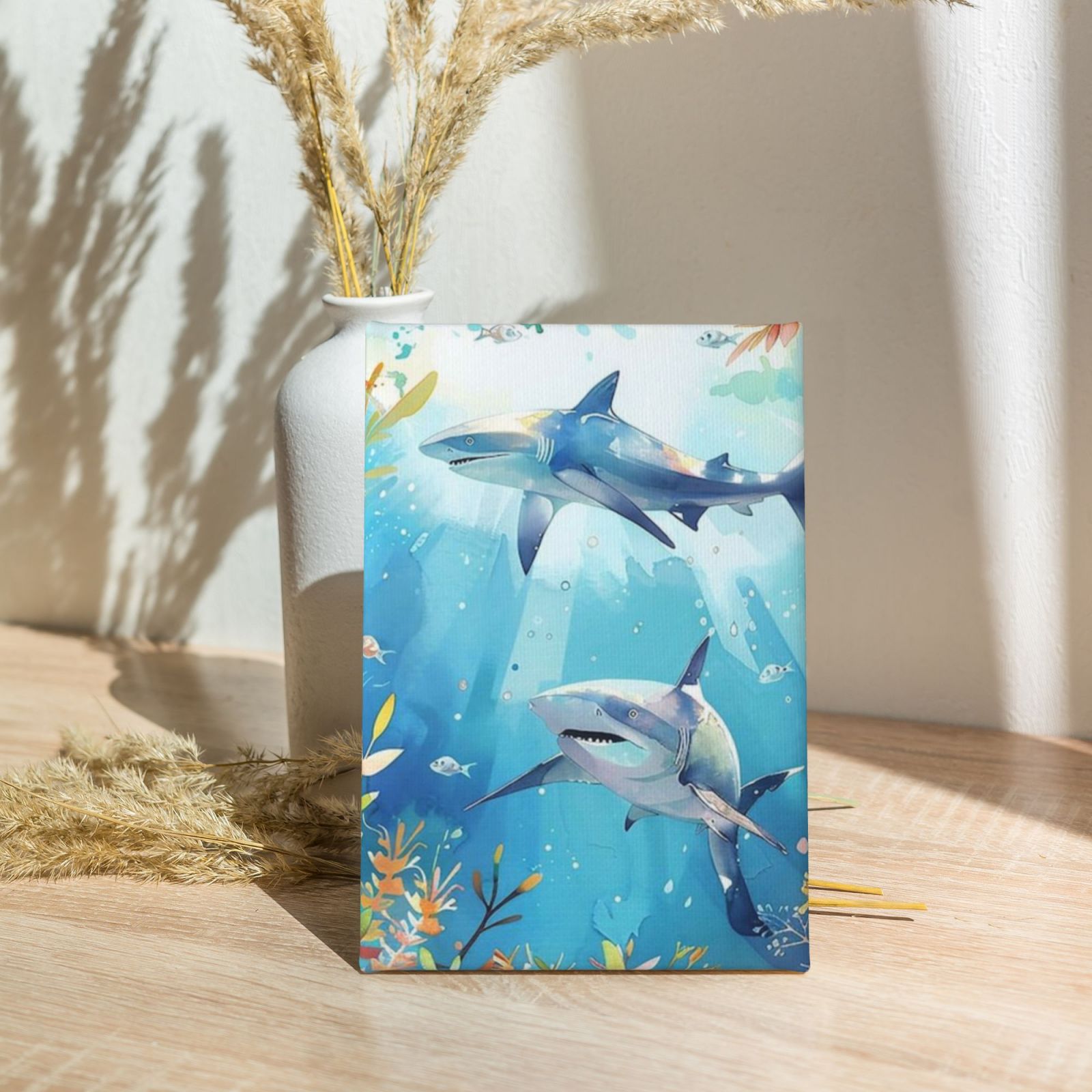 Frameless canvas decorative painting, 20×30 cm