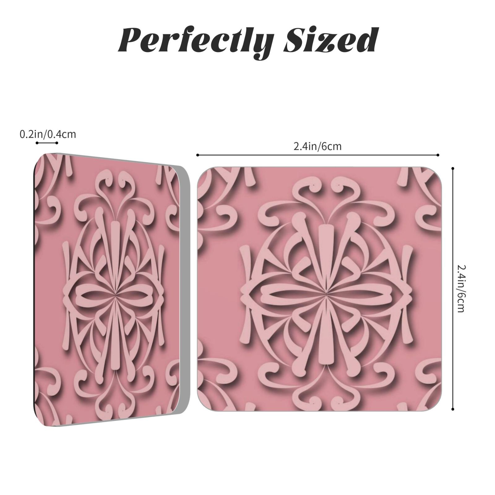 Acrylic refrigerator magnets