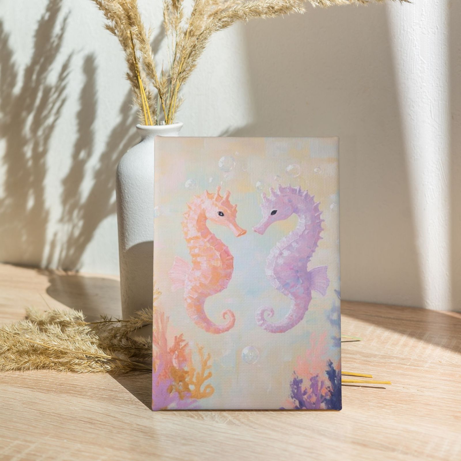 Frameless canvas decorative painting, 20×30 cm
