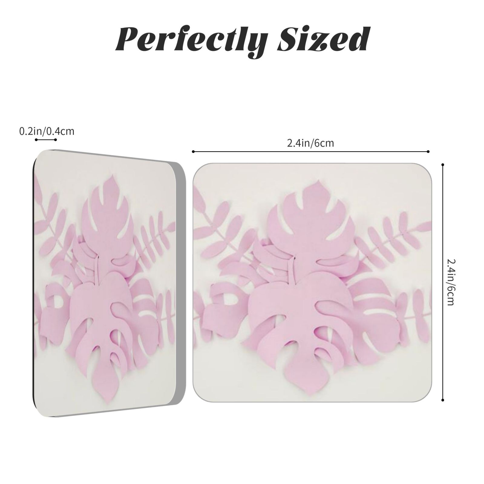 Acrylic refrigerator magnets