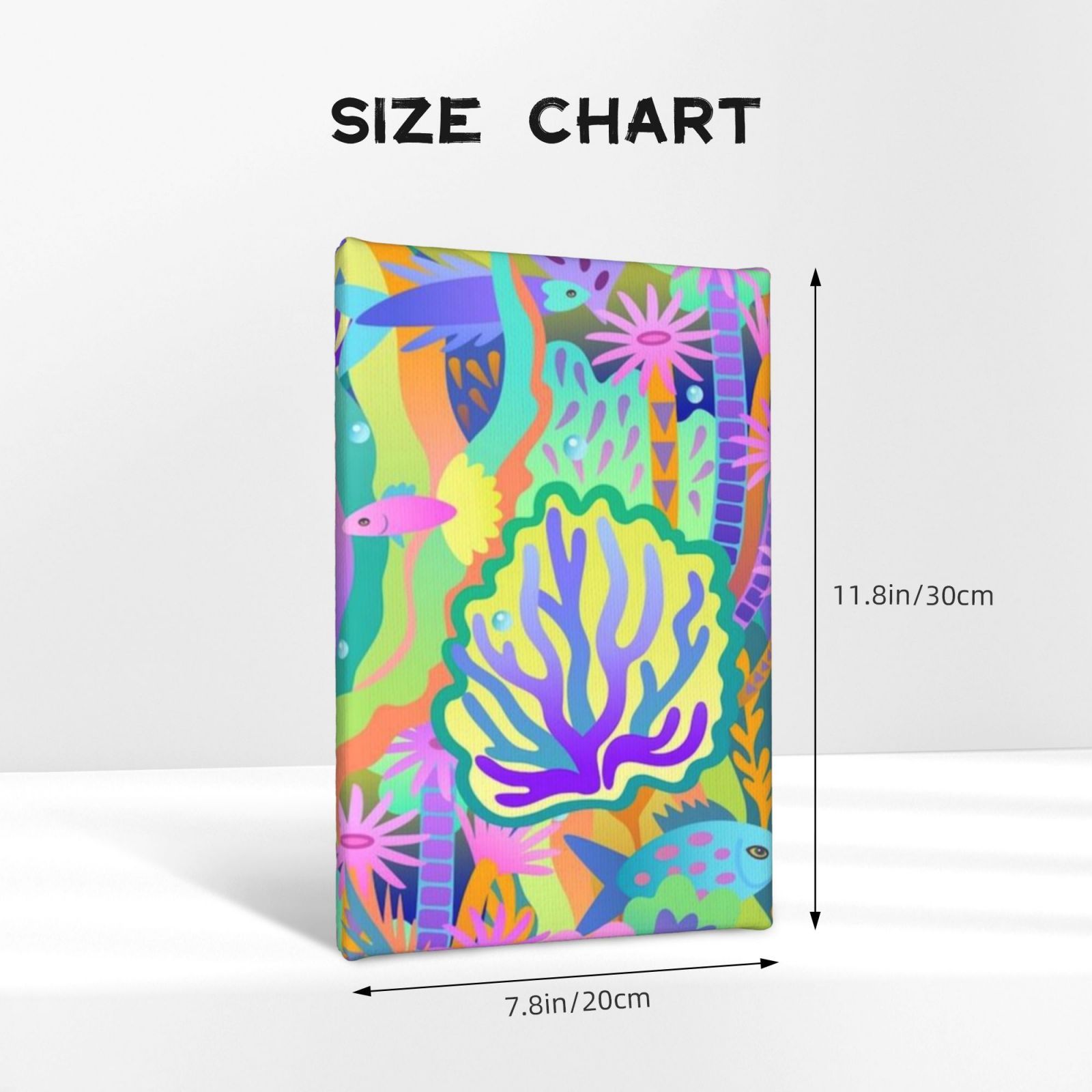 Frameless canvas decorative painting, 20×30 cm