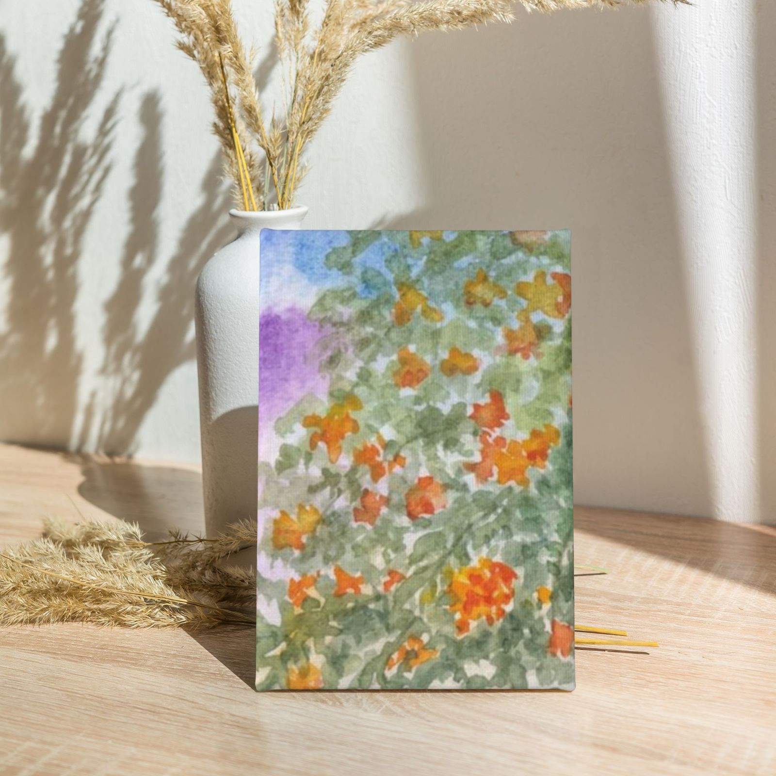Frameless canvas decorative painting, 20×30 cm
