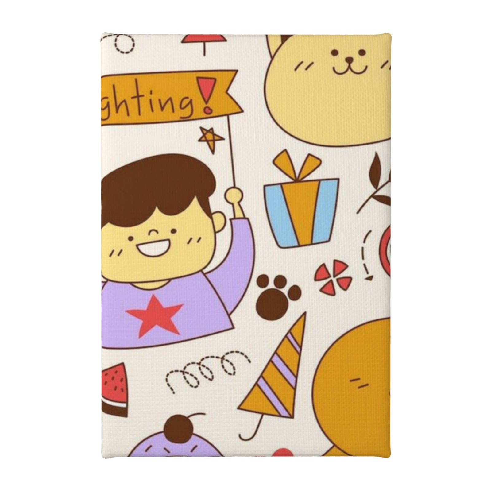 Frameless canvas decorative painting, 20×30 cm