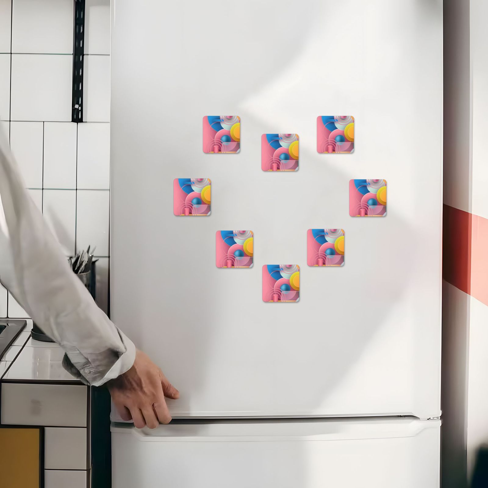 Acrylic refrigerator magnets