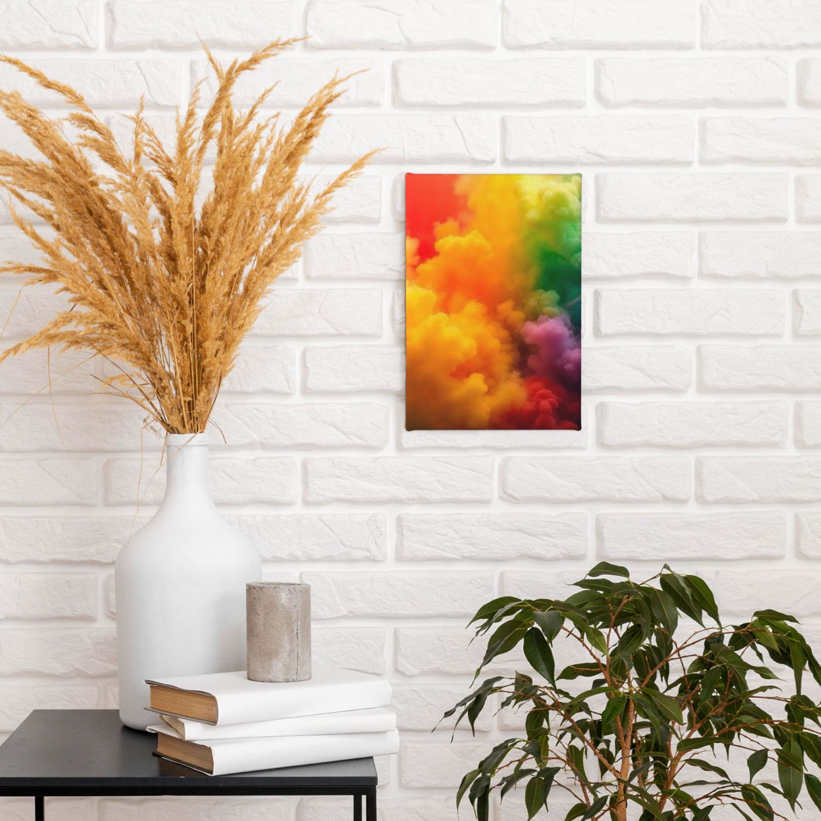 Frameless canvas decorative painting, 20×30 cm